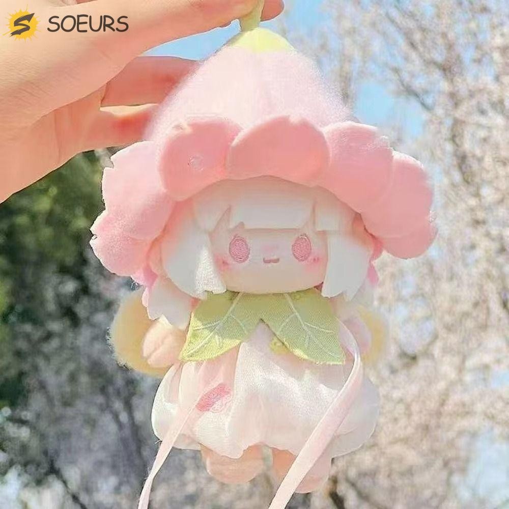 SOEURS Cotton Dolls Clothes Set, Cartoon 10/20cm Cotton Doll Clothes, Doll Cross-Dressing Sakura Sty