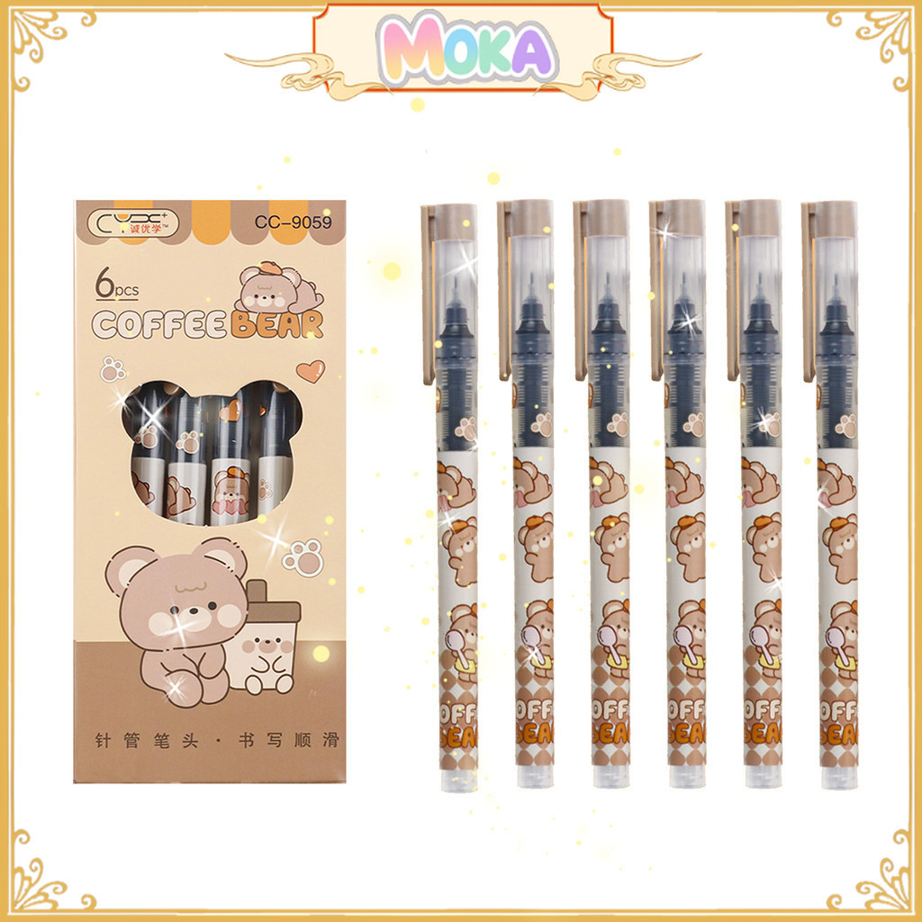 MOKA Cartoon Design Perfect For School / 1 ชุดการ์ตูนญี่ปุ่น Shinchan Motif Pens / Shinchan Edition Water Pen / Fountain Pen MKP119