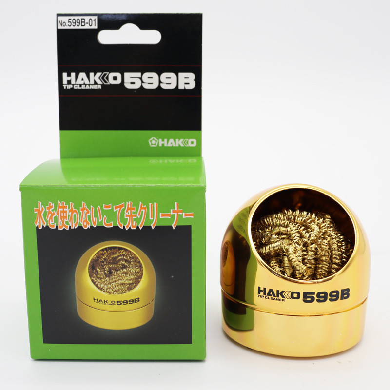 Original HAKKO น้ํายาทําความสะอาดหัวแร้ง 599B 599B-01 น้ํายาทําความสะอาดปลายหัวแร้ง 599-029 ลูกเหล็ก