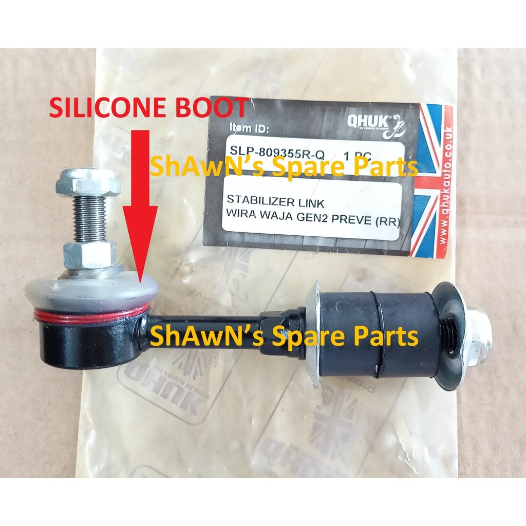 QHUK Proton Wira 1.6 1.8 / Waja / Gen2 / Persona / Preve / Suprima S REAR Absorber Link Stabilizer L