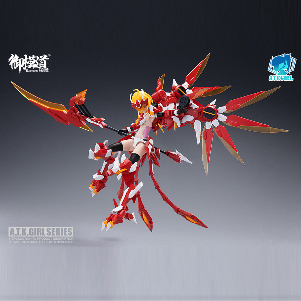 Yumo Dao 1/12ATKGIRL Four Holy Beasts Suzaku White Tiger Qinglong Xuanwu Machine Girl Beetle Shape A