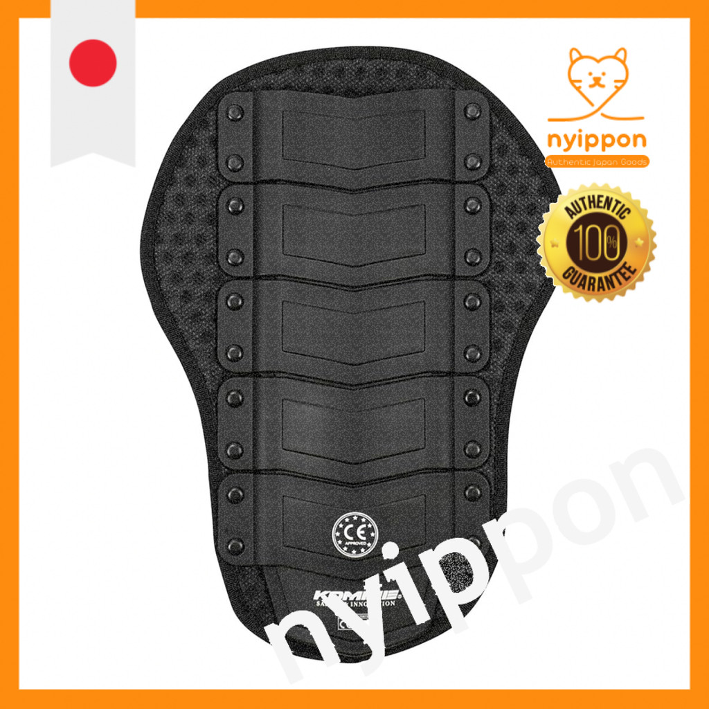 KOMINE Motorcycle CE Back Inner Protector Black M SK-679 907 CE Standard