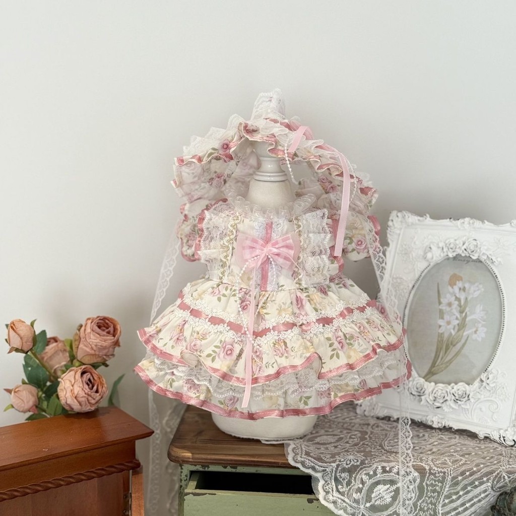 [คลังสินค้าพร้อม] Sisiva Cake Princess Dress 40cm Cotton Doll Baby Clothes Ichiban Suit sp เสื้อผ้าเ