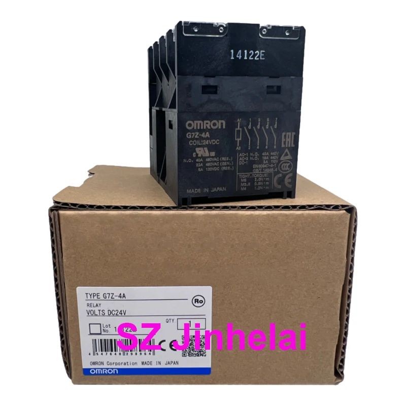 Hot OMRON G7Z-4A 24VDC ของแท้ที่มีประสิทธิภาพ Power Relay DC24V เสริม Contacts โมดูลผสม