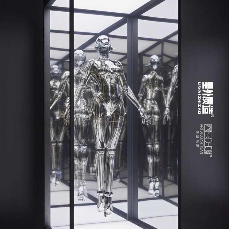 Research House โมเดิร์น Creative โมเดิร์น Minimalist Art Designer หุ่นยนต์ Mechanical Ji ขนาดใหญ่ตกแ