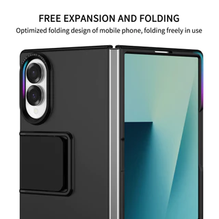 เคสสําหรับ Samsung Galaxy Z Fold 8 (กว้าง) พับ 8 Ultra Fold8 Ultra Fold7 SE พับ Slim W25 พิเศษพับ 7 6 5 4 3 พร้อมขาตั้งในตัวกล้องป้องกัน Scratch Cover