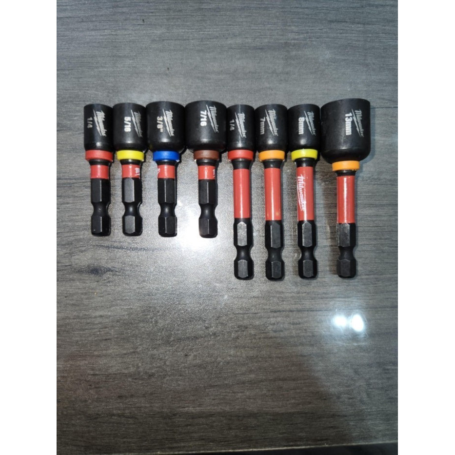 Milwaukee 6mm6.35mm7mm8mm9.5mm10mm11.1mm12mm12.7mm1m แม่เหล็กที่แข็งแกร่ง Sve