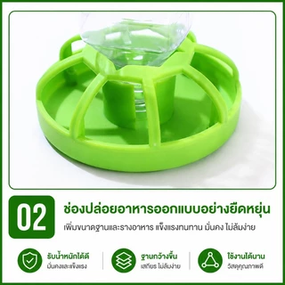 ถาดน้ำให้เต่าบก ถังป้อนอาหารอัตโนมัติ มีระบบเติมน้ำอัตโนมัติ ใช้งานสะดวก เหมาะเป็นอุปกรณ์เลี้ยงสัตว์เลื้อยคลานทุกชนิด