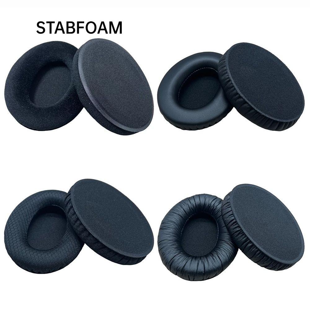 แผ่นรองหูฟัง STABFOAM เมมโมรี่โฟม นุ่ม เปลี่ยนสําหรับ Sennheiser HD201 HD201S HD180 HD206 อุปกรณ์เสร