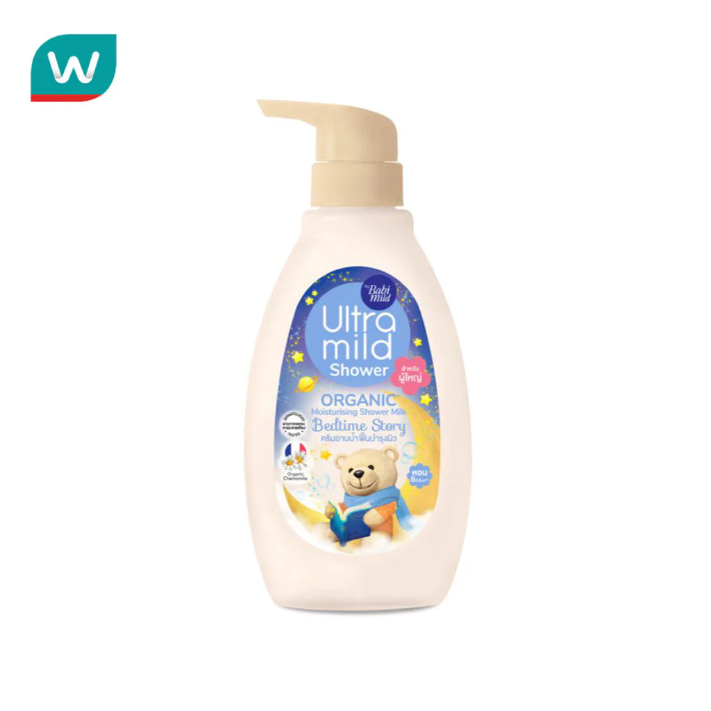 Ultra Mild อัลตร้ามายด์ บาย เบบี้มายด์ ออร์แกนิค ชาวเวอร์ มิลค์ เบดไทม์ สตอรี่ 380 มล.
