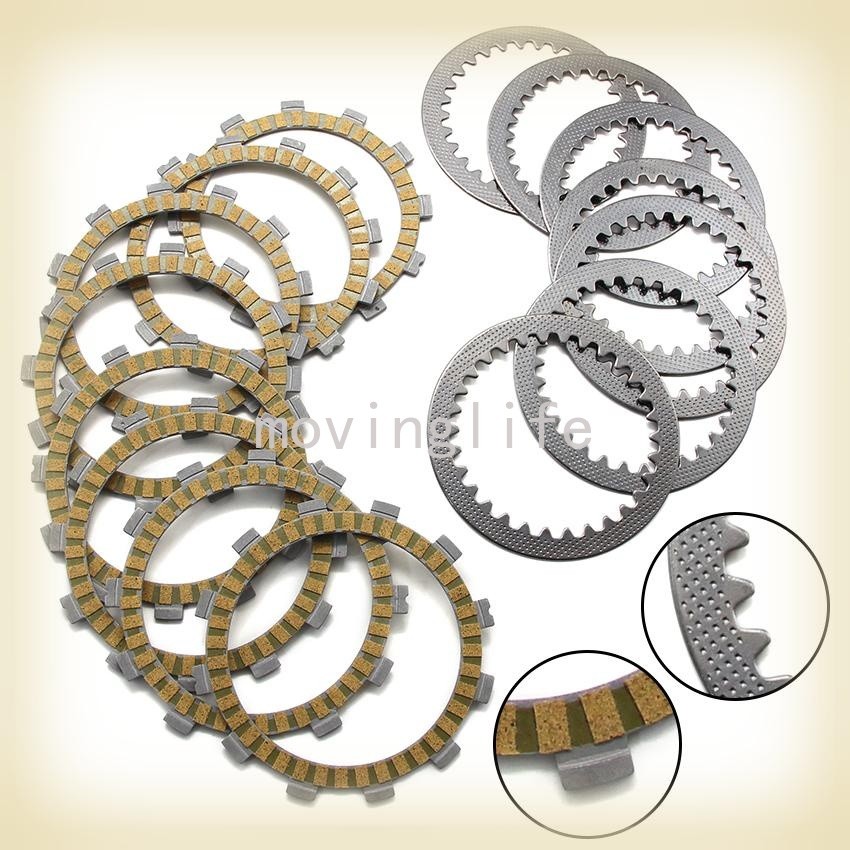 คลัทช์แรงเสียดทานแผ่นชุดสําหรับ Suzuki GSF400 M/N/P GSXR400 GSX400 0EM:21441-33C51/21441-25C01 21444