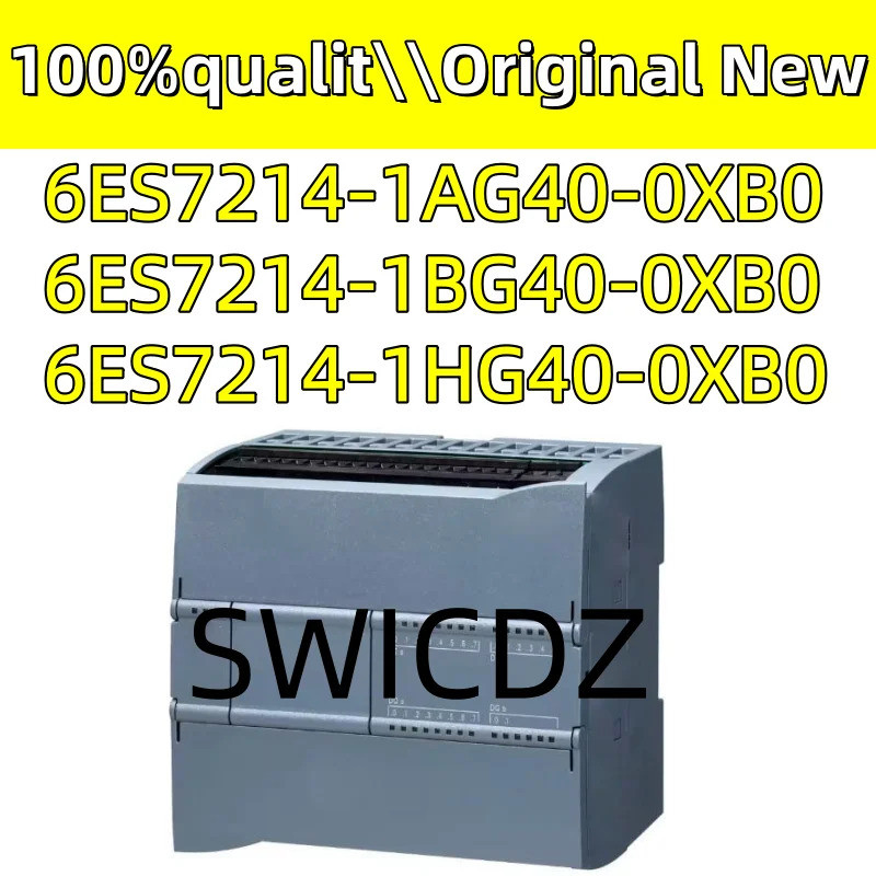 100% ใหม่ 6ES7214-1AG40-0XB0 6ES72141BG400XB0 6ES72141AG400XB0 6ES72141HG400XB0