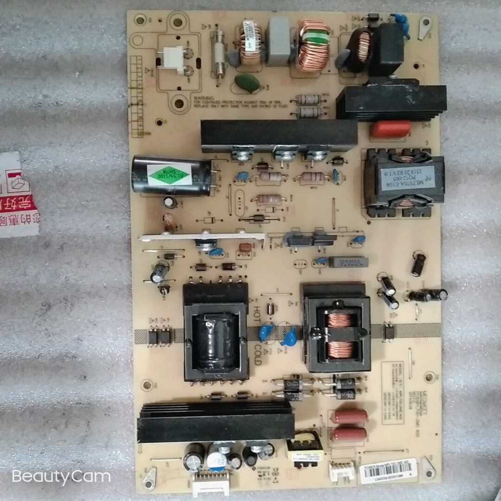Original Disassembly Captain Changhong UD55D6000i/55A1U Power Board MPL70D-2MD 400 REV: 1.0