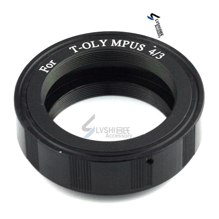 T2-4/3 T2 เลนส์กล้องส่องทางไกล M42x0.75 ด้าย-4/3 ถึงแหวนอะแดปเตอร์ตัว SLR Olympus ขนาดใหญ่