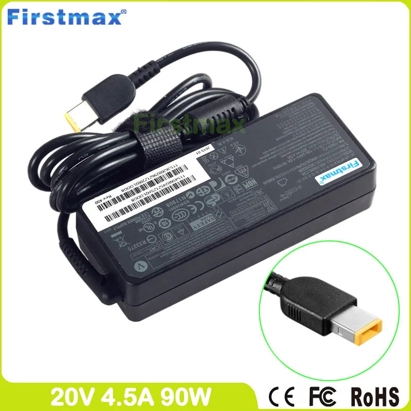 90W Charger 20V 4.5A สําหรับ Lenovo IdeaPad Z501 Z501A Z505 Z510 Z510 Touch Z510A 720S-15IKB V2000-I