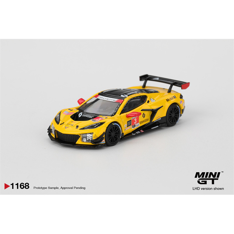 MINI GT 1:64 Z06 GT3.ร #3 แข่งโดย Pratt Miller Motorsports 2025 IMSA Daytona 24 Hrs รถโมเดลDiecast