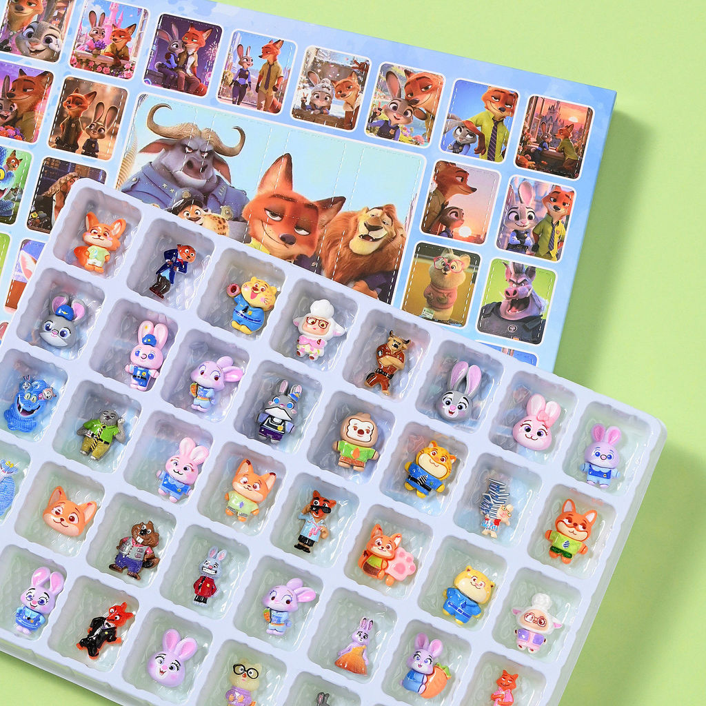 Crazy Animal City Mystery Box Poke Lottery Draw ของเล่นประณีตเครื่องประดับตุ๊กตาของเล่นเด็กรางวัลของ