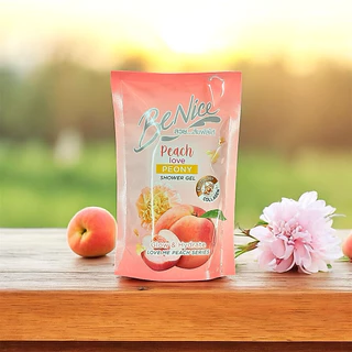 BeNice Love Me Peach Shower Gel 400ml. (รีฟิว)