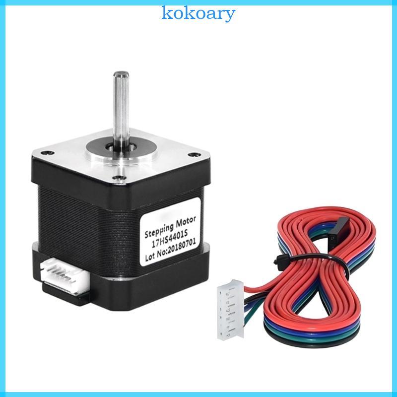 KOK NEMA17 มอเตอร์ 17HS4401S การควบคุมที่แม่นยํา 42 Stepper Motor สําหรับการพิมพ์ 3D