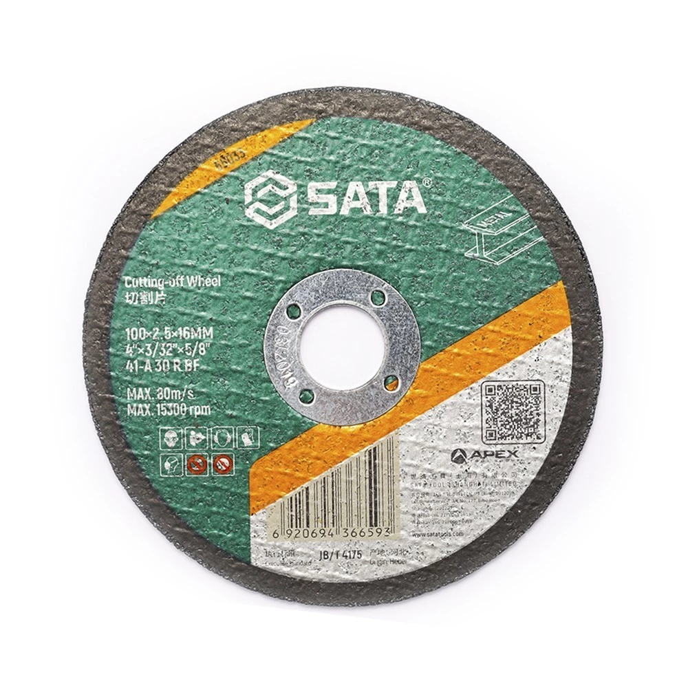 ใบตัดเหล็ก SATA 4 นิ้ว หนา 2.5 มม. รุ่น 55033 ขนาด 100x2.5x16 มม.