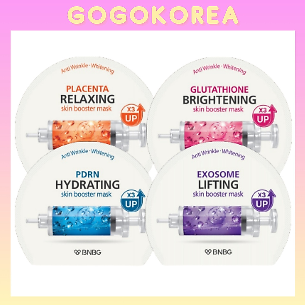 [BNBG] Skin Booster Glutathione Mask Brightening • Lifting • Hydrating • Daily Home Care