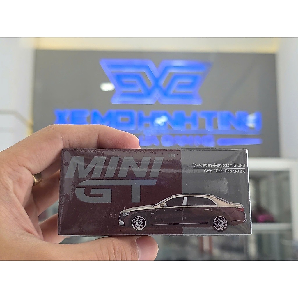 รถโมเดล Mercedes - Maybach S680 Assorted Scale 1:64 Mini GT Brand