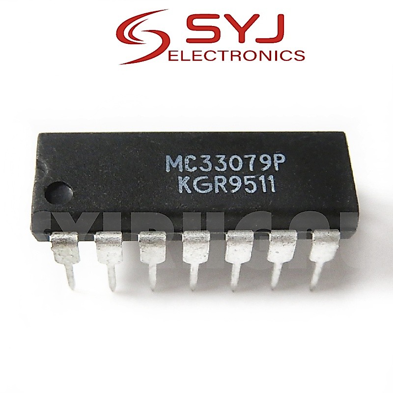 MC33079 10 ชิ้น MC33079P DIP-14 DIP14 33079P DIP ในสต็อก tta7