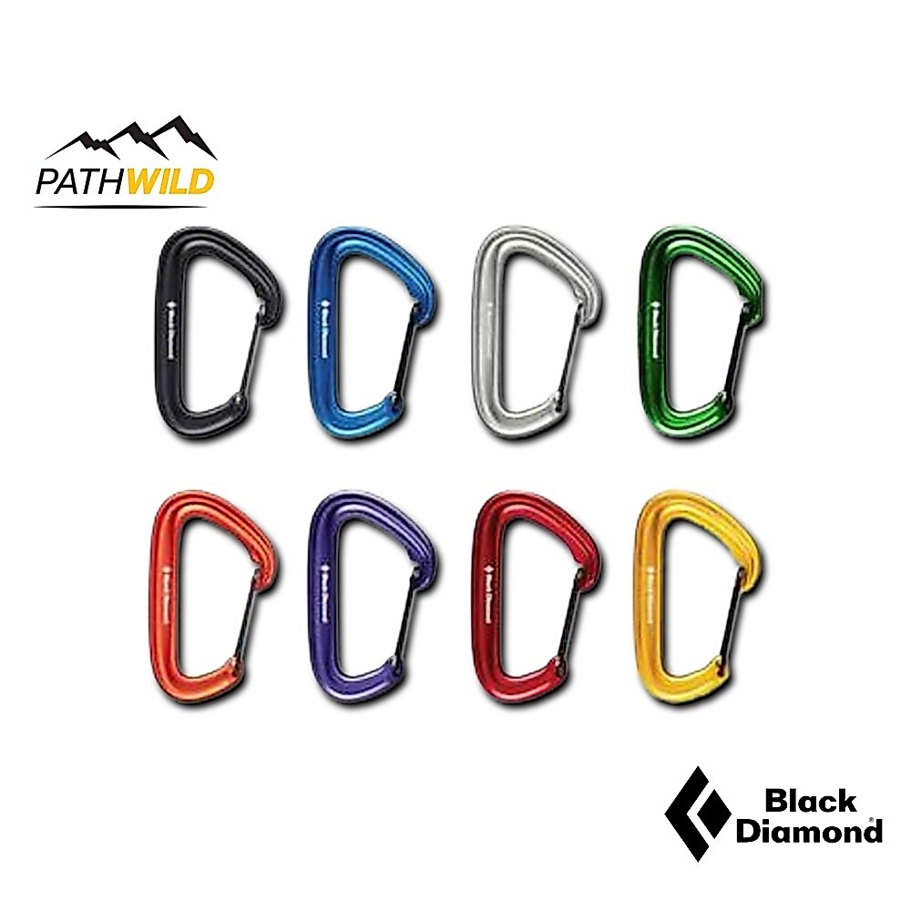 BLACK DIAMOND LITEWIRE NON-LOCKING CARABINER คาราบิเนอร์ อุปกรณ์ ปีนเขาโรยตัว ปีนหน้าผา