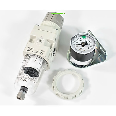 Smc Pressure Regulator AR20-AR30-AR40-AR50-AR60-02-03-04-06-02BG-03BG-04BG กรองวาล์วลดแรงดัน