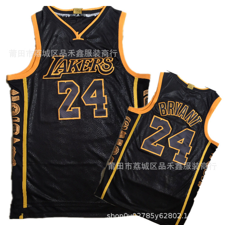 จัดส่งในวันเดียวกัน!!Lakers Lakers Lakers 24 kobe Jersey kobe เสื้อผ้าเด็ก Honor Edition ชุดบาสเก็ตบ