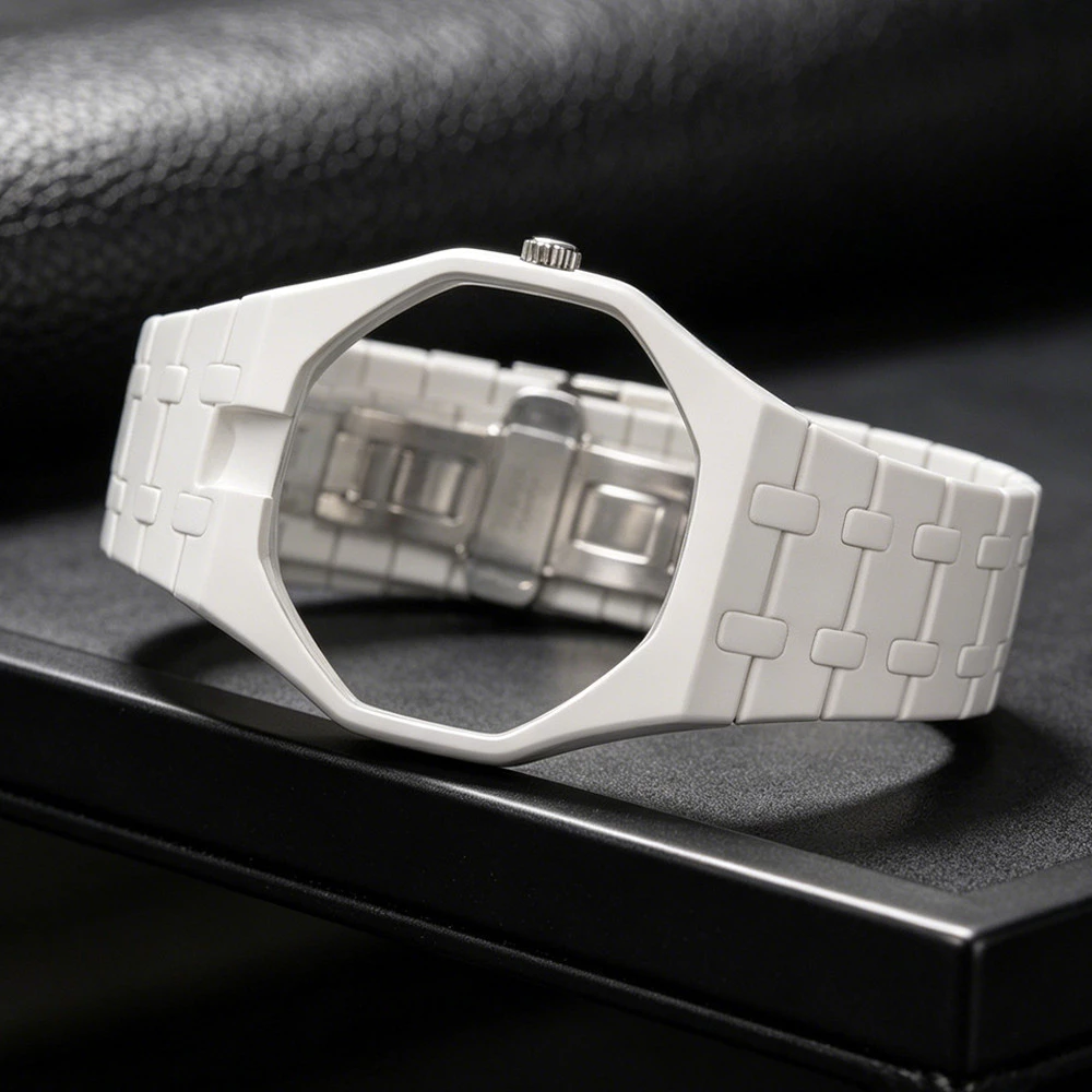 เซรามิค Mod Kit สําหรับ Swatch x AP Royal POP นาฬิกา + Link สร้อยข้อมือหรูหรา Eco นาฬิกา Conversion Mod อุปกรณ์เสริม