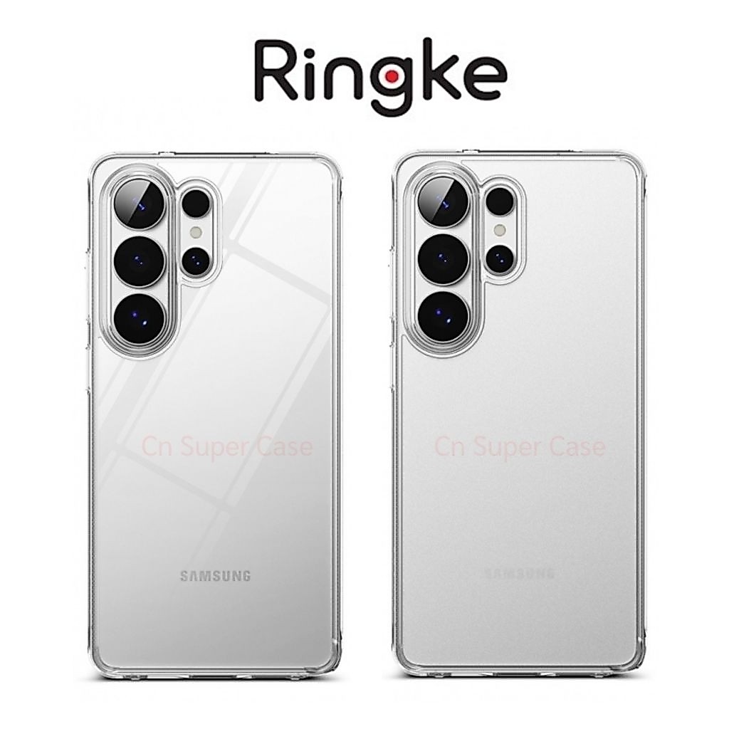 Ringke Fusion เคส Samsung S26 Ultra/S26 Plus/S26 เคสกันกระแทก ขอบยาง TPU 💥 แถมสายคล้อง 💥 (ส่งทันที)