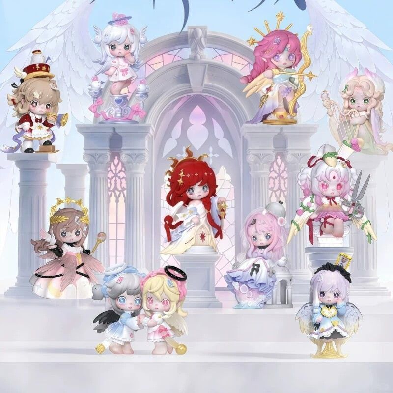 Ghost keeno Fifth Generation Angel City Series Mystery กล่องรูปเดสก์ท็อปเครื่องประดับอุปกรณ์ต่อพ่วงอินเทรนด์เล่นของขวัญหญิง