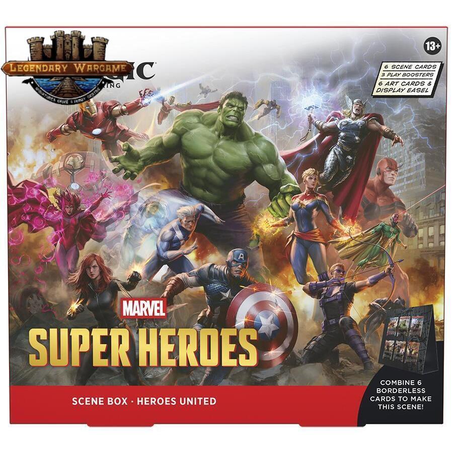 Magic: The Gathering - Marvel Super Heroes Heroes United Scene Box