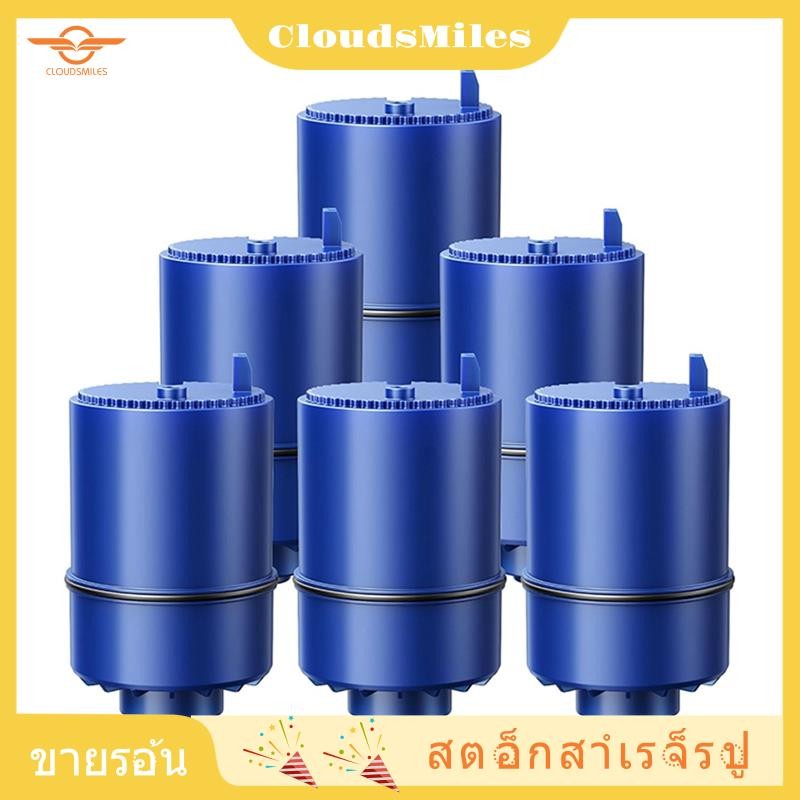 [CloudsMiles.th] ตัวกรองเปลี่ยนก๊อกน้ํา RF9999 6 แพ็คสําหรับระบบ PUR/PUR PLUS ทั้งหมด, การกรองน้ําแร