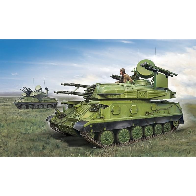 Zimi model 1/35 ZSU-23-4 M2/M4 Shilka plastic model ZM35124 (tank)