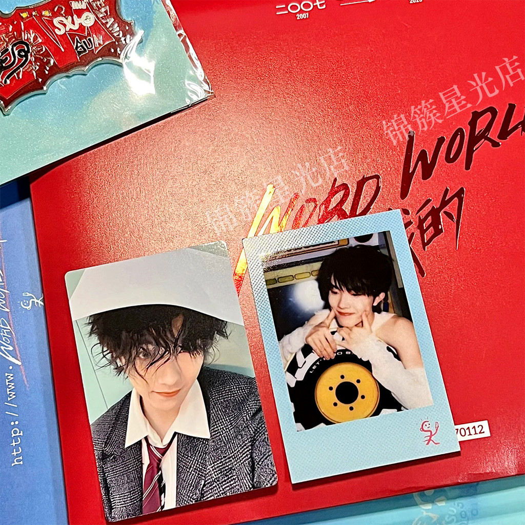 [Su Xinhao วันเกิด 18 ปี] Landing Youth Su Xinhao ของขวัญสําหรับผู้ใหญ่ WORDWORLD My Set Photocard