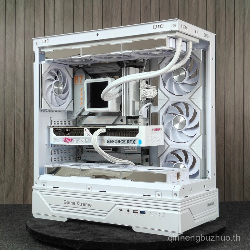 Hangjia GX760A Heavenly Selection Chassis โทรศัพท์เดสก์ท็อปกรณีหลัก ATX Water Cooling ด้านข้างโปร่งใ