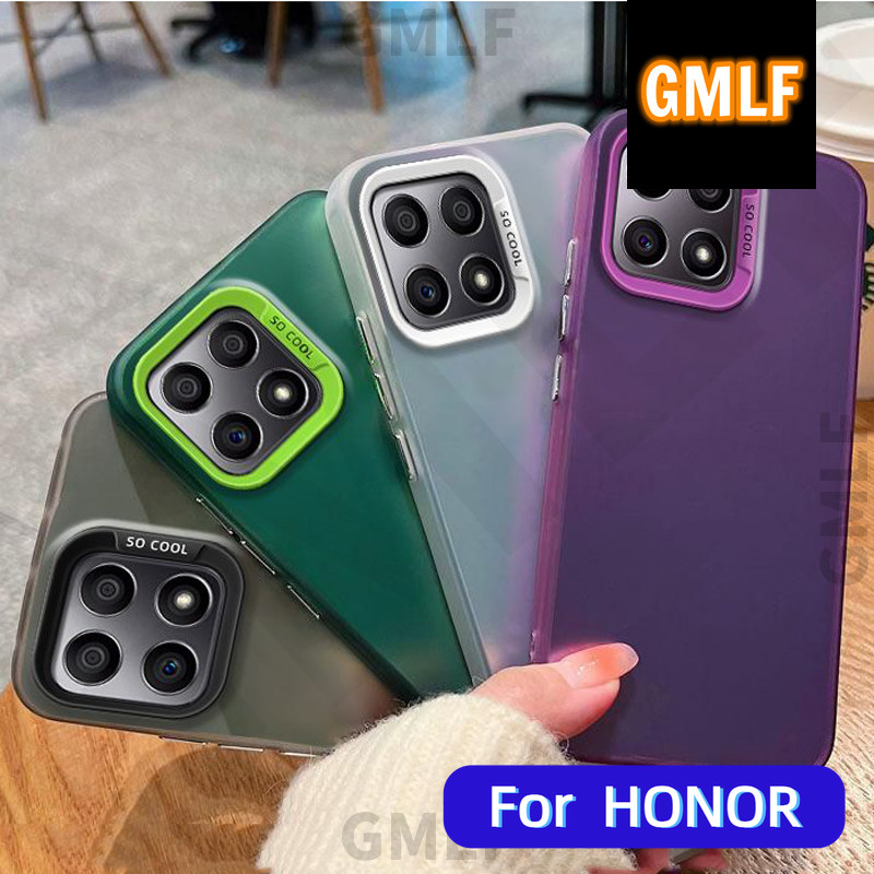 COD Honor X7C 4G สําหรับ Honor X7C 4G เคสโทรศัพท์กันกระแทกป้องกันฝาหลังป้องกันลายนิ้วมือ IMD