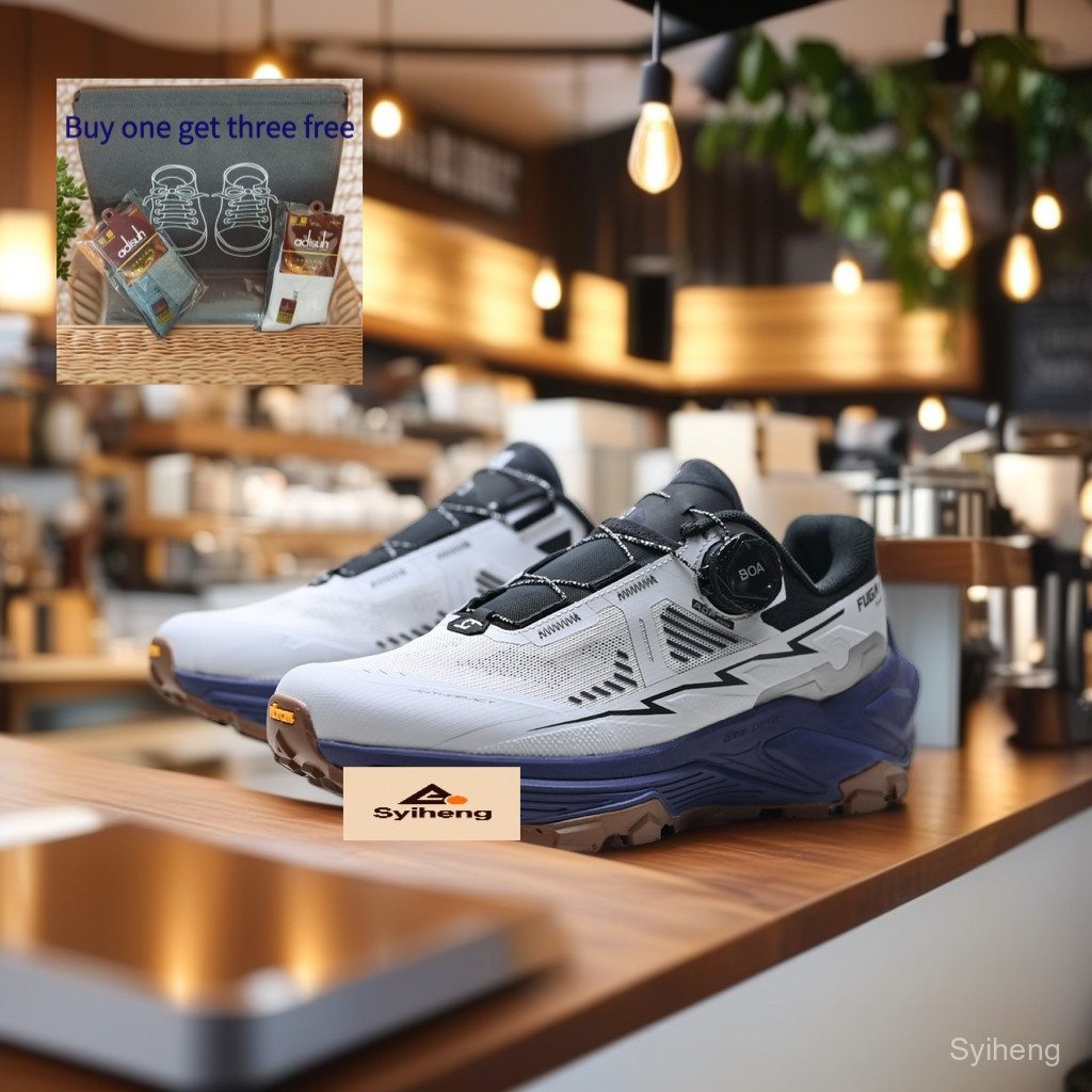 Kailas fuga ex3 boa รองเท้าผู้ชายหนาSoled Cushioning รองเท้าวิ่งกลางแจ้ง