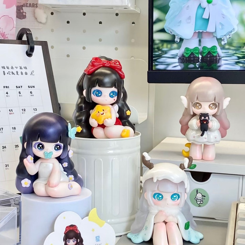 [คลังสินค้าพร้อม] [ของแท้] Liita Liita Mystery Box Toy รูปสํานักงานน่ารักของขวัญวันเกิดตกแต่ง Liitas