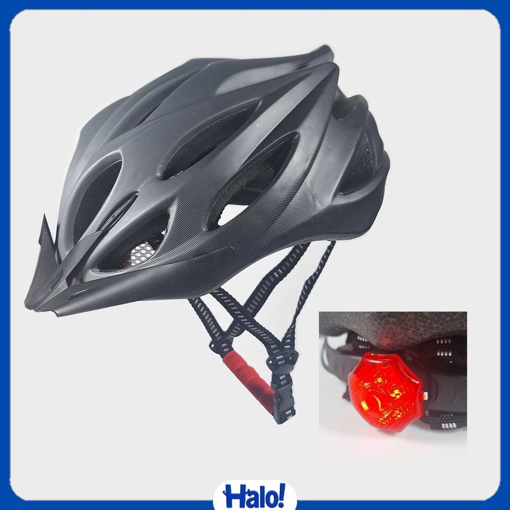 BIKEBOY หมวกกันน็อคจักรยานสกู๊ตเตอร์พร้อมไฟท้าย - BK-168