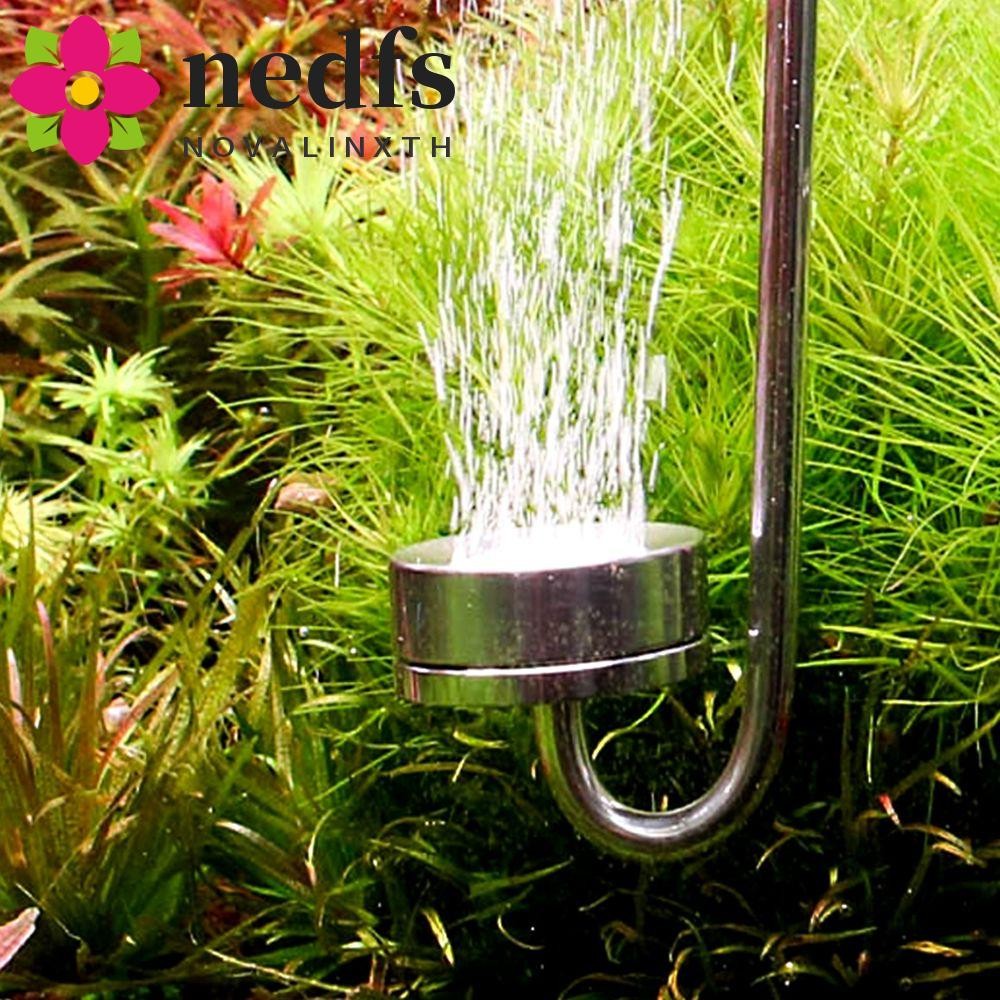 Nedfs เครื่องปฏิกรณ์โซลินอยด์ CO2 สเตนเลส ทนทาน พร้อมจุกสุญญากาศ อุปกรณ์เสริม สําหรับตู้ปลา