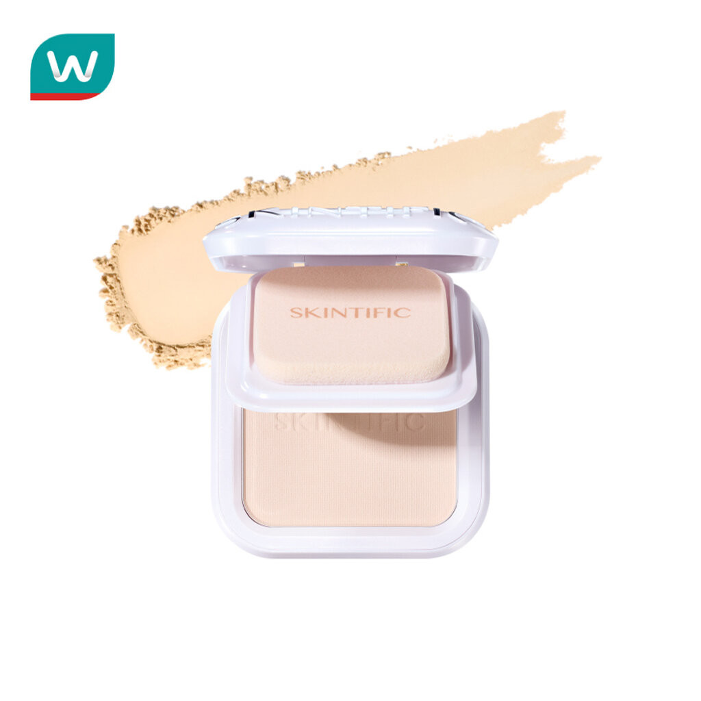 Skintific สคินทิฟฟิค โปร ฟิลเตอร์ พาวเดอร์ ฟาวน์เดชั่น 9ก. 00N เนเชอรัล พอร์ซเลน