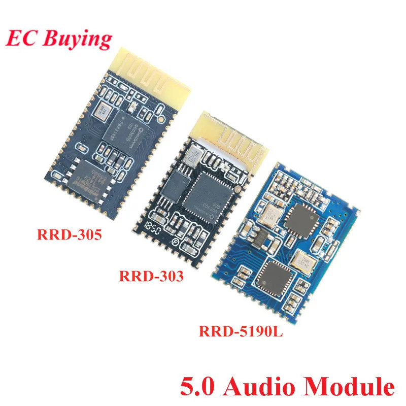 RRD-303 RRD-305 RRD-5190L CSR 5.0 QCC3003 บลูทูธที่รองรับBEL 5.0 สเตอริโอไร้สายSound Call DIYชุดหูฟั
