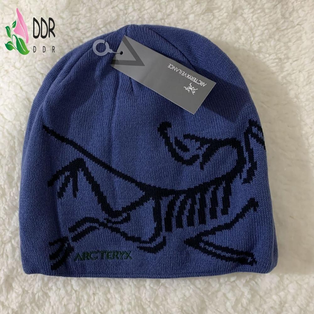 หมวกไหมพรมถักสไตล์ฮิปฮอป อบอุ่นสำหรับฤดูหนาว ใช้ได้ทั้งผู้ชายและผู้หญิง - รูปที่ 2