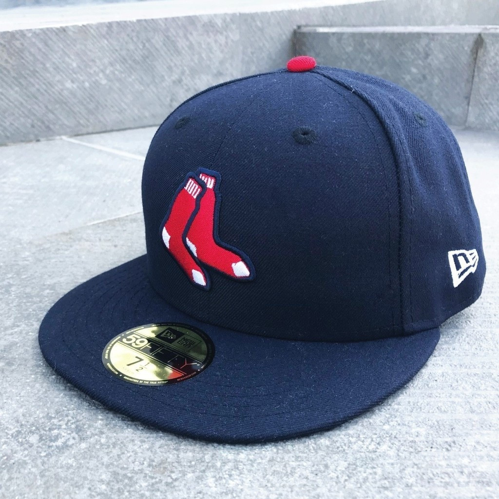 หมวกแก็ป New Era แบบ 59Fifty MLB สีแดง Marino ไซส์ 7 ถึง 7 5/8