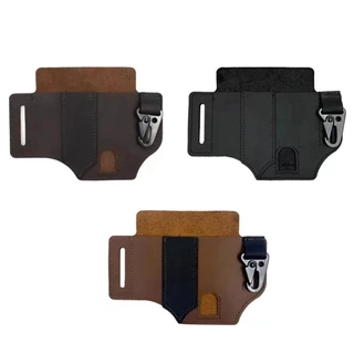 SECRETSPACE กระเป๋าหนังใส่กระเป๋า Modular อุปกรณ์เสริม Organizer แผงผู้ถือกุญแจเอวเครื่องมือกระเป๋า Organizer B5C5