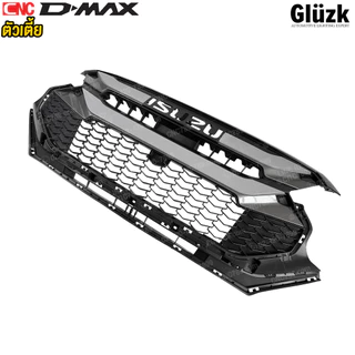 Gluzk หน้ากระจัง ISUZU D-MAX 2024-2027 ทุก รุ่น X-Series ดำ-เทาทูโทน ดำ-แดง เทา-เทา เทา-ชุบโครเมี่ยม - 2WD / 4WD