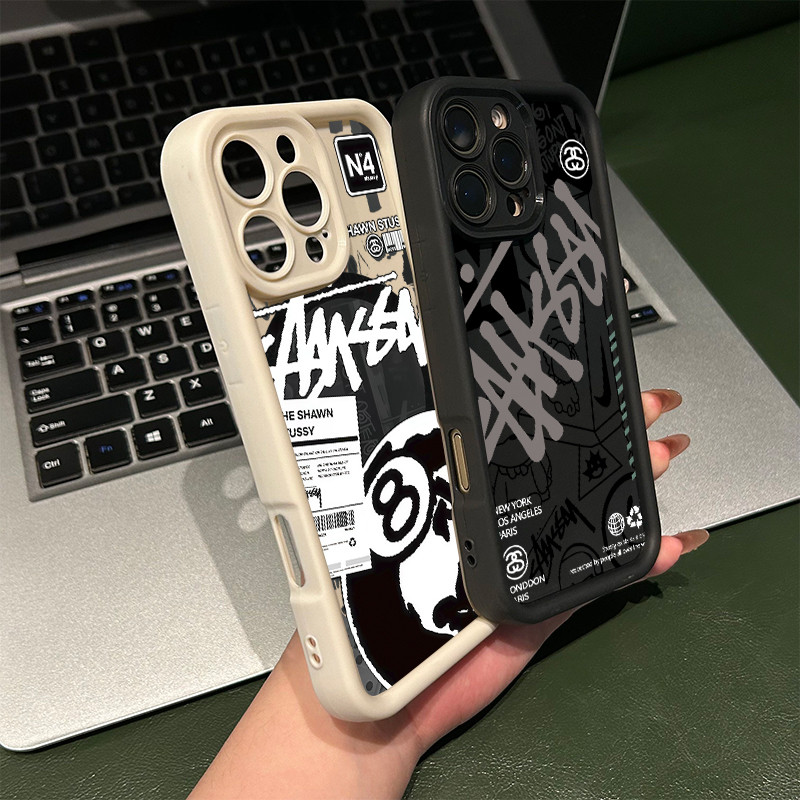 จัดส่งจากประเทศไทย บิลเลียดหมายเลข 8 และลายเซ็นสีขาว for Samsung A55 5G A54 5G A53 5G  A15(4G 5 - รูปที่ 2